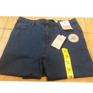 Blue Super Stretch Skinny Jeans